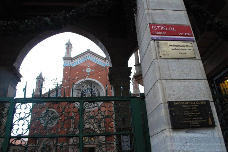 Cathedral at Istiklal Cds.