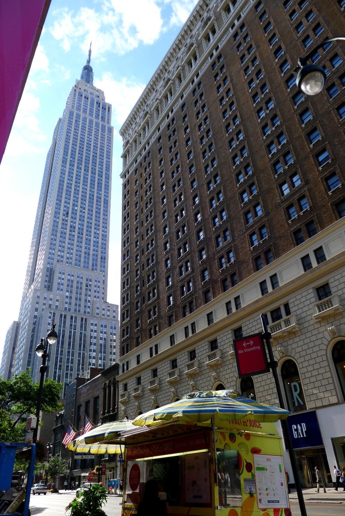 Empire State Building as seen from 34th Street.