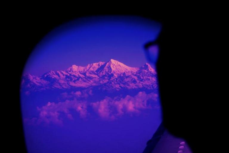 Yeti Air Flight above the Himalayas